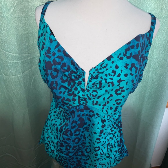 Cacique Other - 40G Tankini - cacique by Lane Bryant